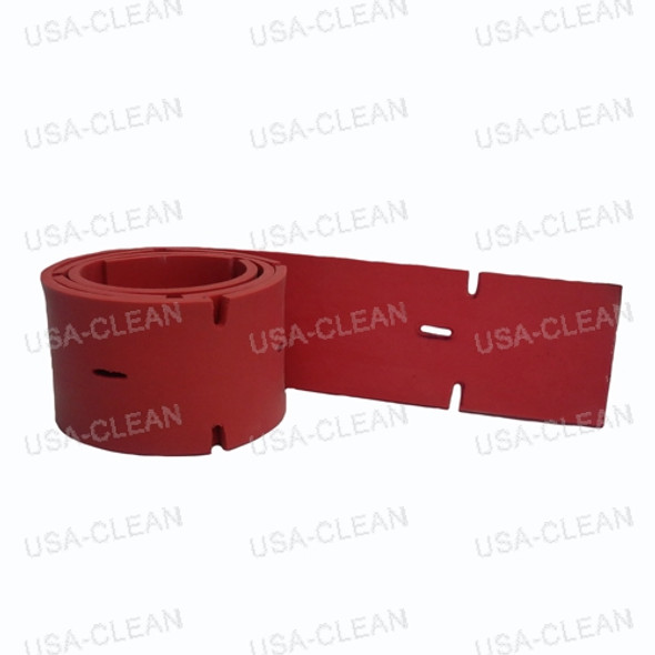  - Squeegee blade 20 inch gum rubber front 994-0098