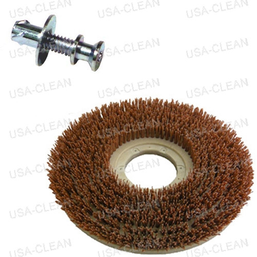 816518 W/L801P - 18 inch medium grit scrubbing brush - 180 grit 996-0575