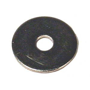 56009060 - Washer 17/64 x 47/64 flat stainless steel 172-0548