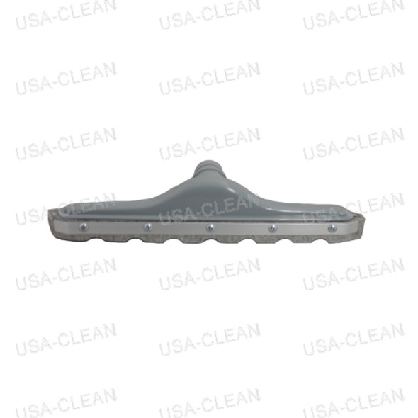 100144 - 1 1/2 x 14 inch hard floor tool with scalloped felt brush 199-0128