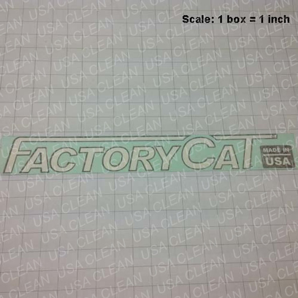 370-7201 - Tomcat front decal 202-0436