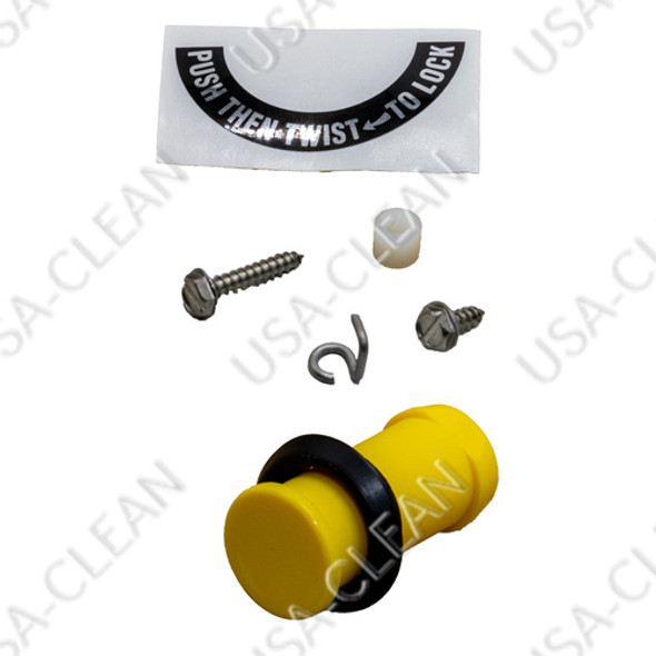 643813 - Locking button (yellow) 279-0146