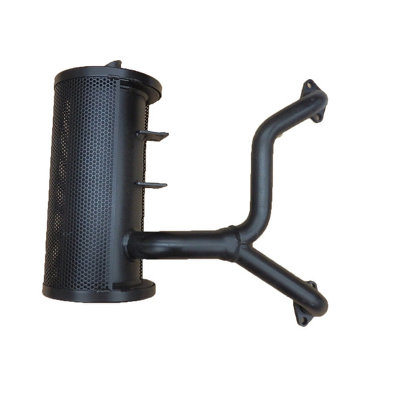 MP364900 - Catalytic muffler and manifold assembly (Kawasaki FS481V) 154-1044