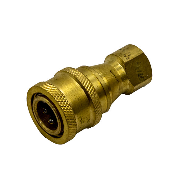 820-0001 - Quick Disconnect,Female 1/8 inch, Brass                      202-8563