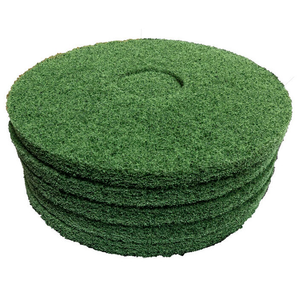 55-13/ETC - ETC 55-13/ETC 13 inch premium green scrubbing pad (pkg of 5)