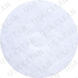 39-15/ETC - 15 inch Cure white pad (pkg of 5) 255-1512