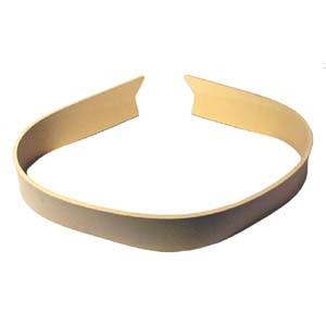 76-9-0371 - Squeegee blade 33 inch curved rear gum rubber (tan) 164-1186