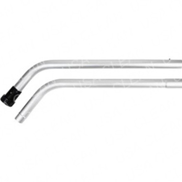 190722 - Two piece double bend chrome wand 175-1507 190722 - Two piece double bend chrome wand 175-1507