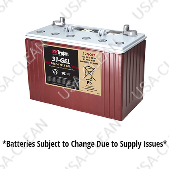  - 12V 102Ah gel battery (SNSR) 162-6022