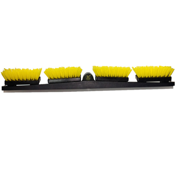 VBRUSH28 - 28 inch wide area squeegee head with brushes 225-0555