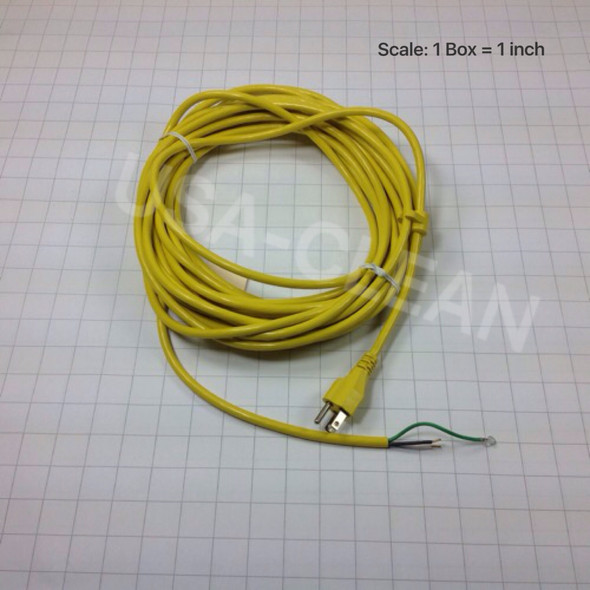 8.640-765.0 - 18/3 power cord (yellow) 273-7614