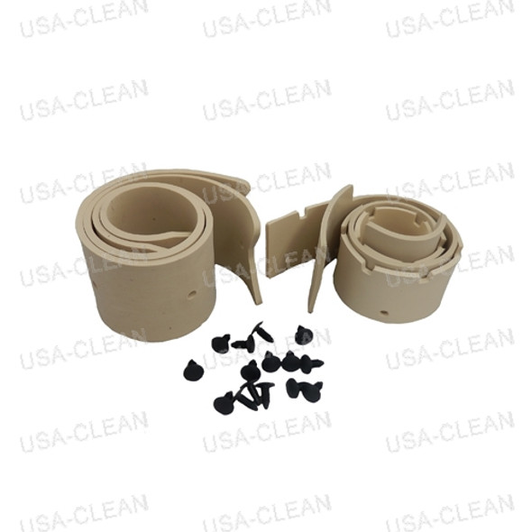 56314127 - 32 inch skirt blade kit gum rubber disk 172-3414