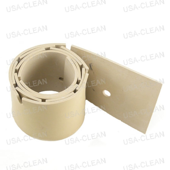 320196 - Squeegee blade 41 inch gum rubber front (tan) 174-0446