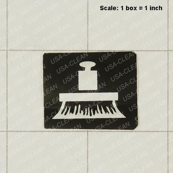 17264870 - Brush pressure decal 174-6567 17264870 - Brush pressure decal 174-6567