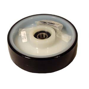  - Poly steer wheel assembly w/ steel core and bearings 158-0159