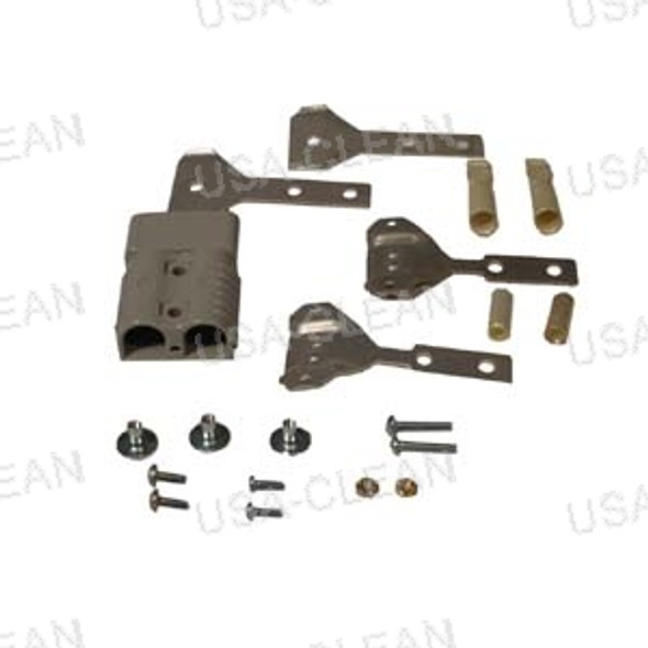 02957S - 175amp charger plug with pins and brackets (gray) SB175 162-5003