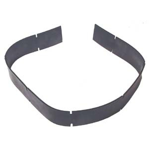 76-9-0351 - Squeegee blade 33 inch curved front gum rubber (tan) 164-1187