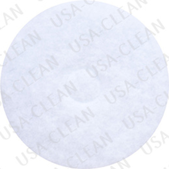 39-14/ETC - 14 inch Cure white pad (pkg of 5) 255-1412