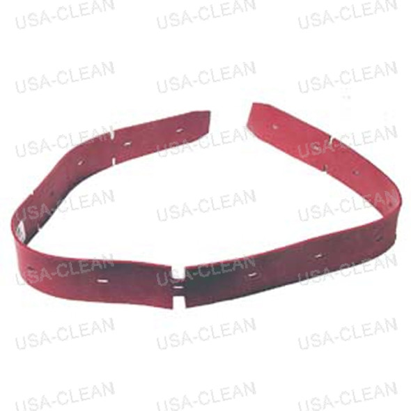  - Squeegee blade 43 5/8 inch gum rubber front (red) 994-0046
