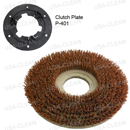  - 13 inch medium grit scrubbing brush - 180 grit (OBSOLETE) 996-6095