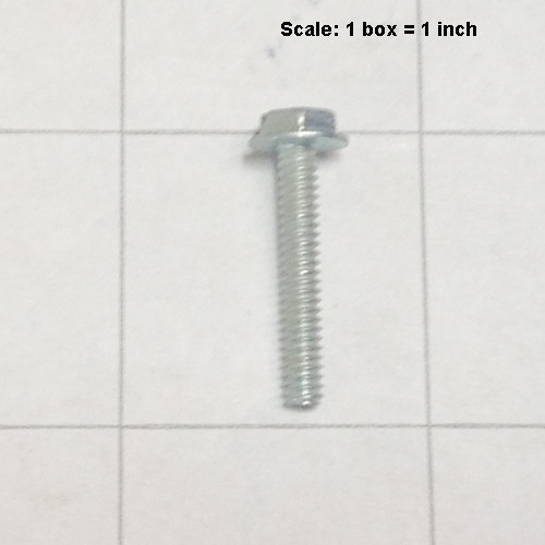  - Screw 6-32 x 7/8 hex washer head slotted zinc 999-0379