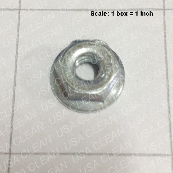  - Nut 10-24 flange lock serrated zinc plated 999-0568                      