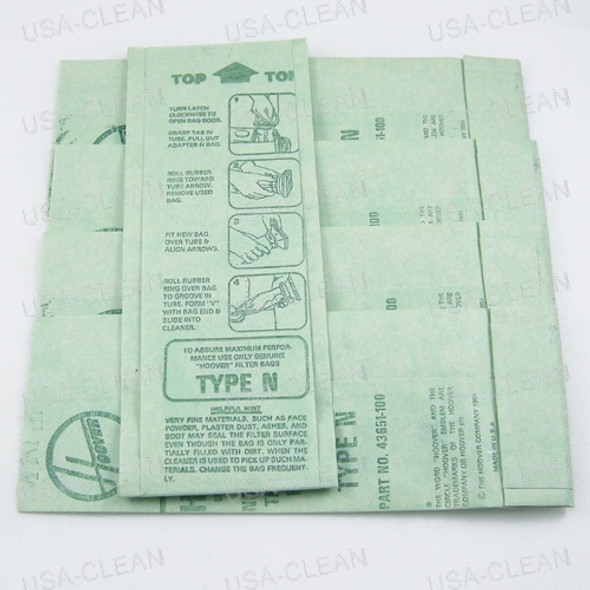 4010038N - Paper bag (5 pack) 215-0456