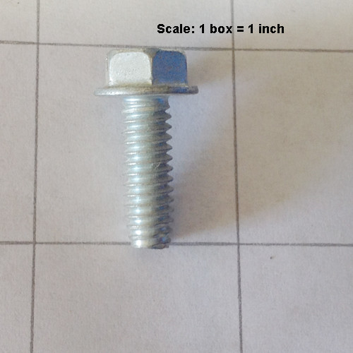  - Screw 1/4-20 x 3/4 hex washer hd unslotted thread rolling 999-0275