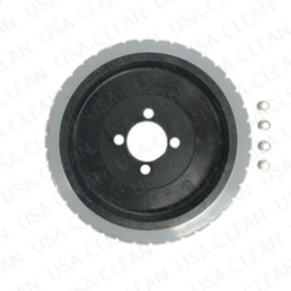 175-6196D - 10 inch poly wheel assembly 202-0921