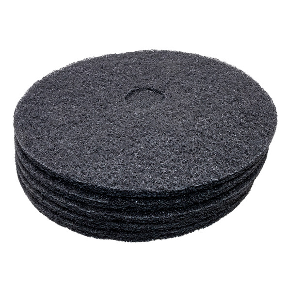 20-422B - Floor Pads, 20 inch Black - Case of 5 pads                   202-6512