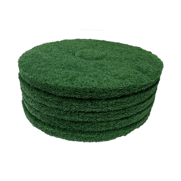 55-15/ETC - ETC 55-15/ETC 15 inch premium green scrubbing pad (pkg of 5)