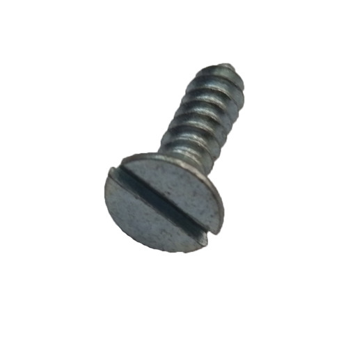  - Screw 8 x 5/8 flat head slotted zinc 999-0527