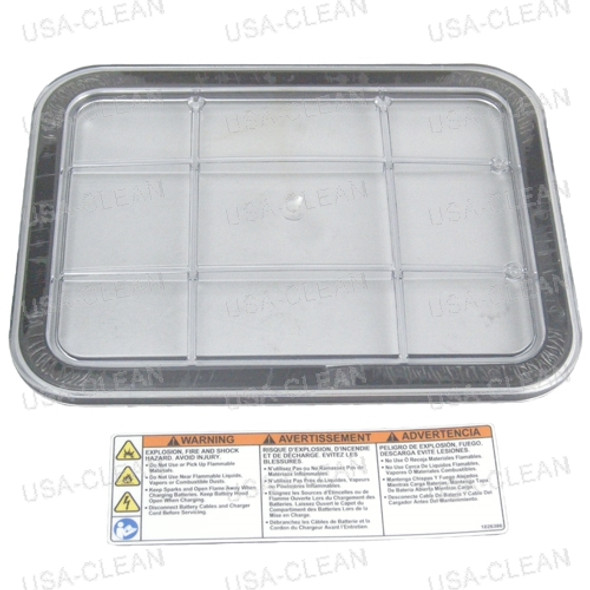 613716 - Recovery tank lid and decal assembly 175-5796