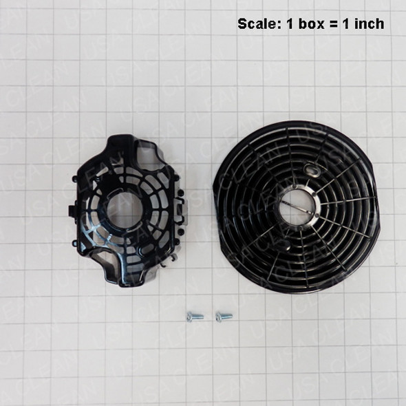 105044 - Motor shroud cover with screws 199-0354