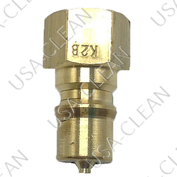 - 1/4 Inch brass nipple fitting 183-4244  - 1/4 Inch brass nipple fitting 183-4244