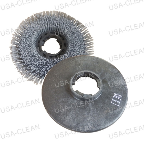 8504.780 - 17 inch pro-grit abrasive brush (molded with clutch) (gray) 192-9425