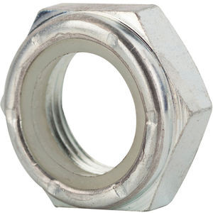  - Nut 3/8-16 nylon insert lock jam zinc plated 999-0324