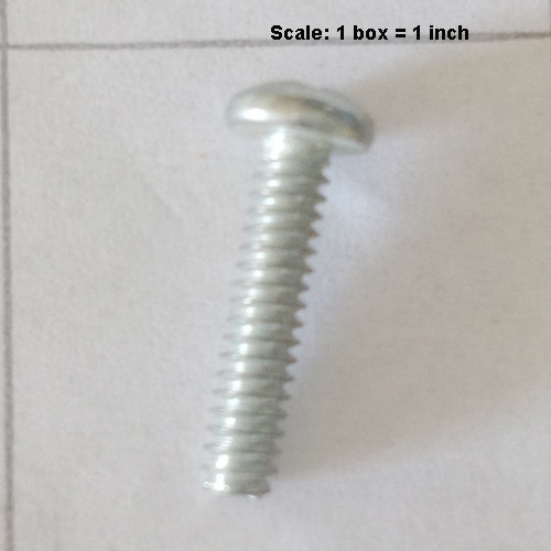  - Screw 6-32 x 5/8 pan head phillips zinc plated 999-0365