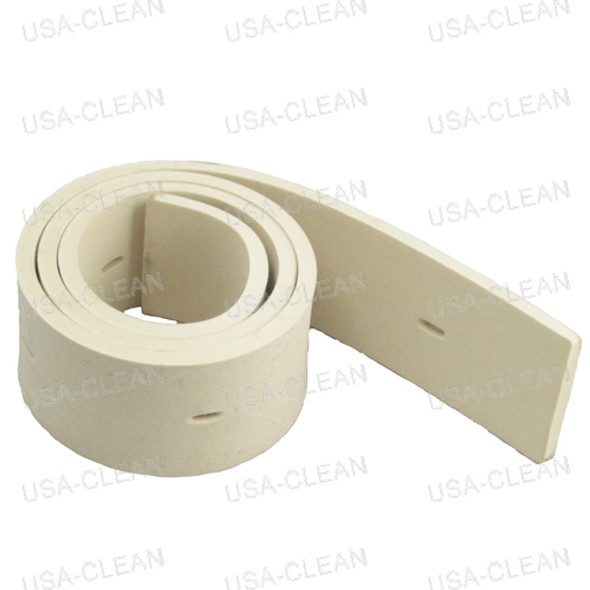 390936 - Squeegee blade 26 and 28 inch gum rubber rear (tan) 175-3477