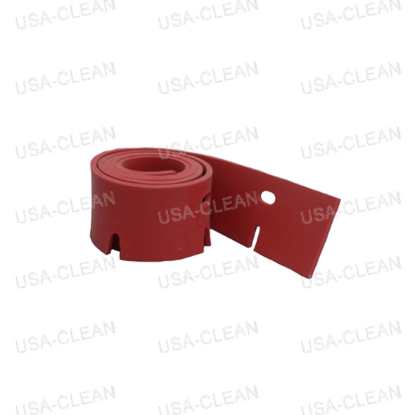  - Squeegee blade 26 inch gum rubber rear (red) 994-0067