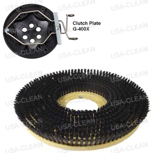 772914  W/ G-400X - 14 inch nylon scrubbing brush 996-0221
