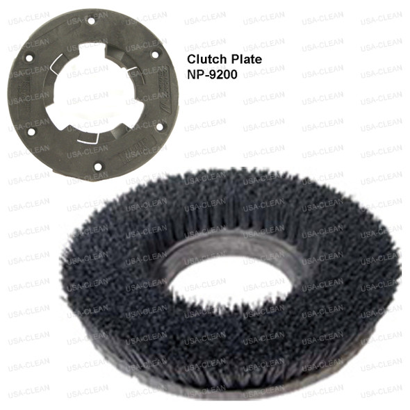 772412 W/ NP-9200 - 12 inch polypropelene scrubbing brush 996-0263