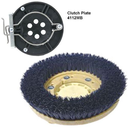 776512 W/ 4112MB - 12 inch medium grit scrubbing brush - 180 grit 996-1633