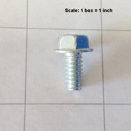  - Screw 1/4-20 x 1/2 hex washer head thread rolling zinc 999-0273
