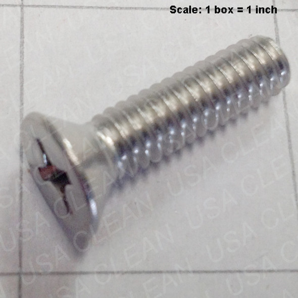  - Screw 1/4-20 x 1 flat head phillips stainless steel 999-1345
