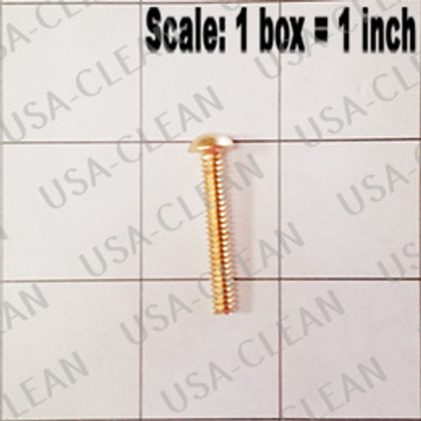  - Screw 10-24 x 1 1/4 round head slotted brass 999-6706                      