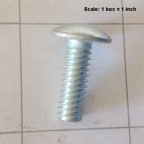  - Screw 1/4-20 x 3/4 truss head slotted zinc 999-0103