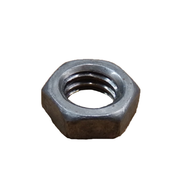  - Nut 3/8-16 hex jam plain finish 999-0247
