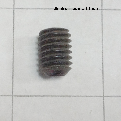  - Screw 3/8-16 x 1/2 cup point socket set alloy plain finish 999-0380