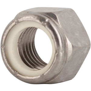  - Nut 3/8-16 nylon insert lock type NE stainless steel 999-0513